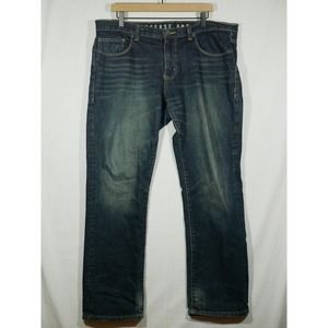 Converse One Star Jeans Mens Sz 38x30 Blue Denim Slim Straight